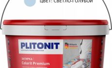 Затирка Плитонит Colorit Premium 0,5-13мм 2кг светло-голубая