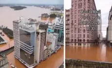 Число жертв наводнения на юге Бразилии увеличилось вдвое