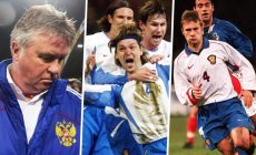 Как сборная России по футболу играла в стыковых матчах — ЧМ-1998 и Италия, Евро-2004 и Уэльс, ЧМ-2010 и Словения