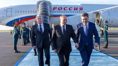 Владимир Путин прибыл в Астану