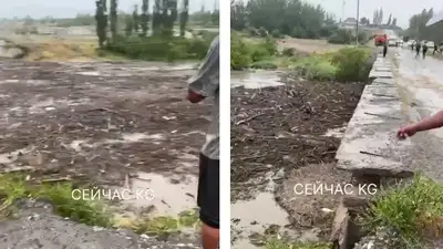 В Кыргызстане во время схода селевых потоков погибли люди